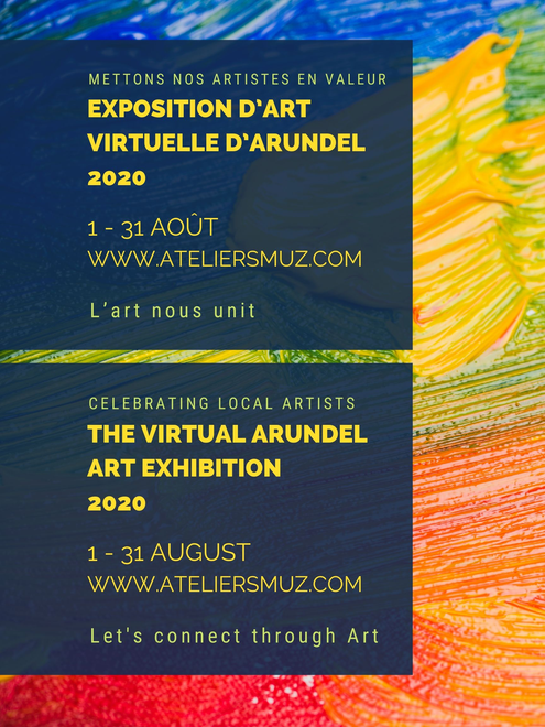 L’exposition d&#39;art virtuelle d&#39;Arundel / The Virtual Arundel Art Exhibition - 2020