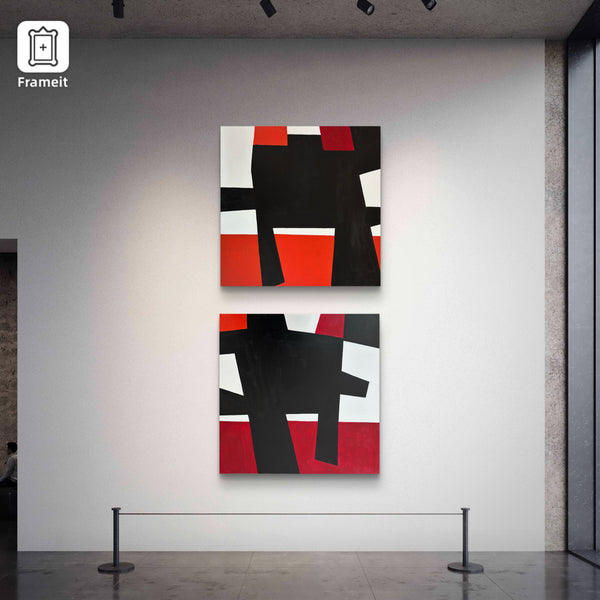 Berlin AB, 24"Hx24"W