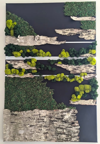 Music, 61 cm Hx93 cm W