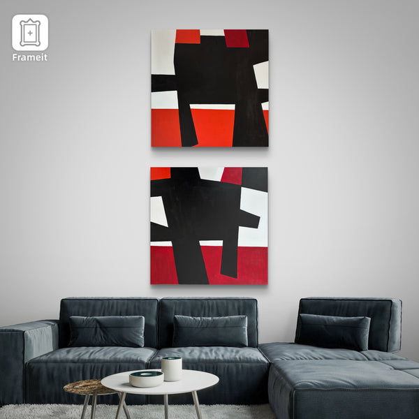 Berlin AB, 24"Hx24"W