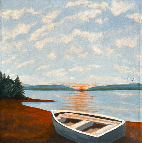 Quiétude, 16"Hx16"W