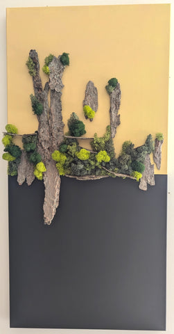 Words / Mots, 46 cm Hx91 cm W