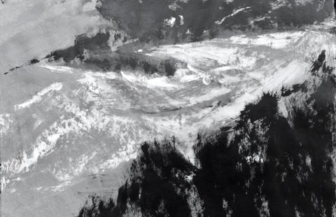 Snow Shift #5, 15"Hx22"W