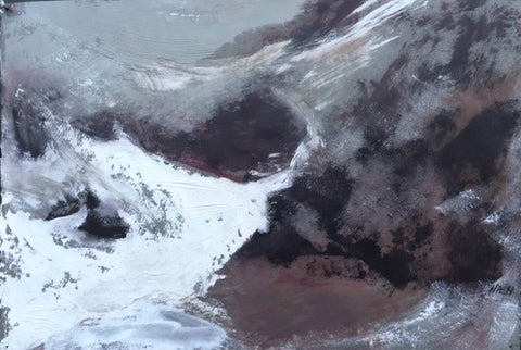 Snow Shift #8, 15"Hx22"W