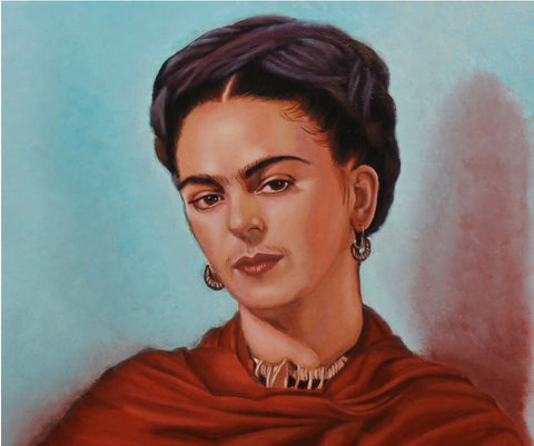 Frida Kahlo, 16"Hx20"W