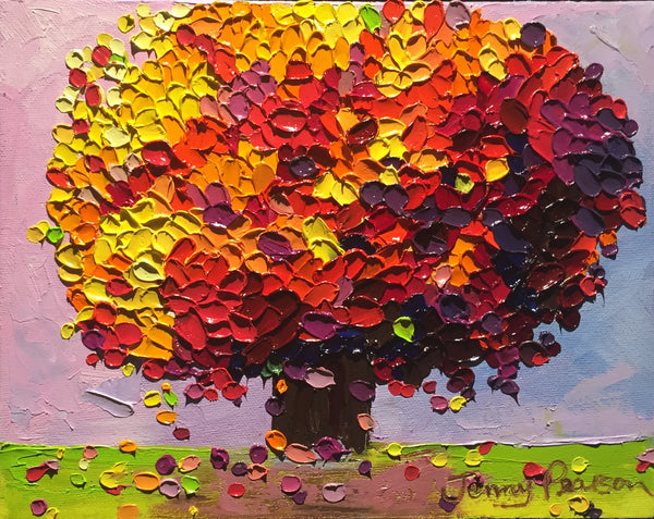 Tree of Joy - Laurentian Autumn Series - collection 8, 8"x10"