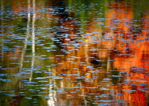 Orange Lake, 11"Hx15"W & Pink Sunset, 15"Hx11"W(2 images)