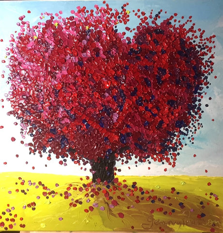 Tree of Love, 12"x12"